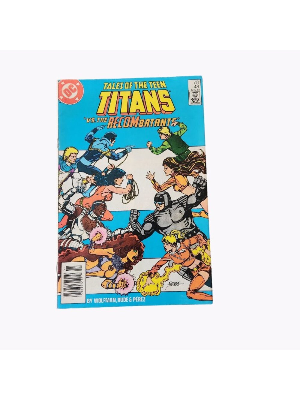 DC Comics Tales Of The Teen Titans #48 1984 Comic Book Collector Bagged Boarded